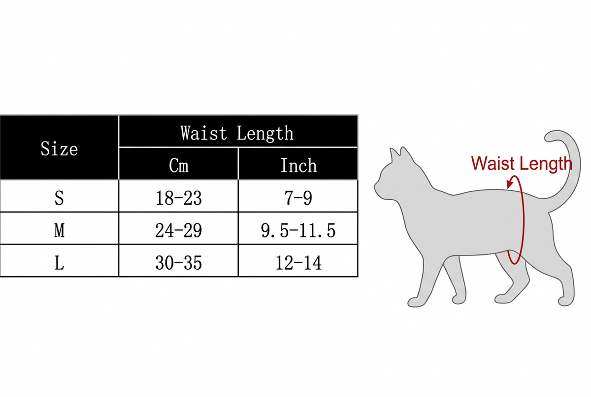 SchmiegSitz Waschbare Katzenwindeln – 3er-Pack