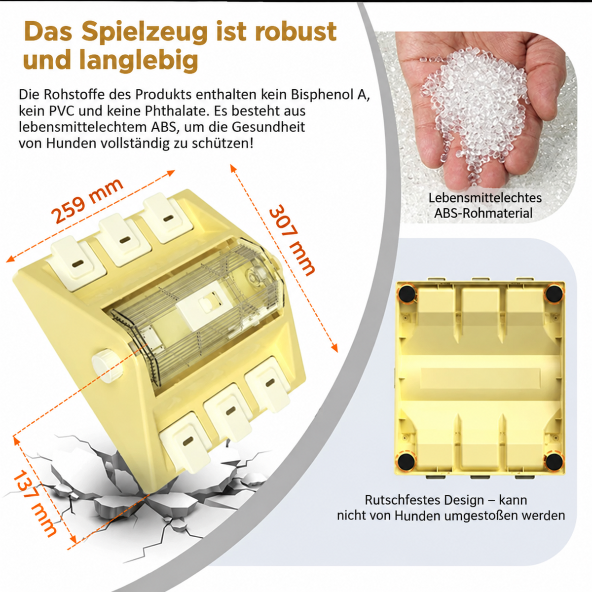 Hunde-Puzzle – Anti-Schling-Napf & Versteckspiel