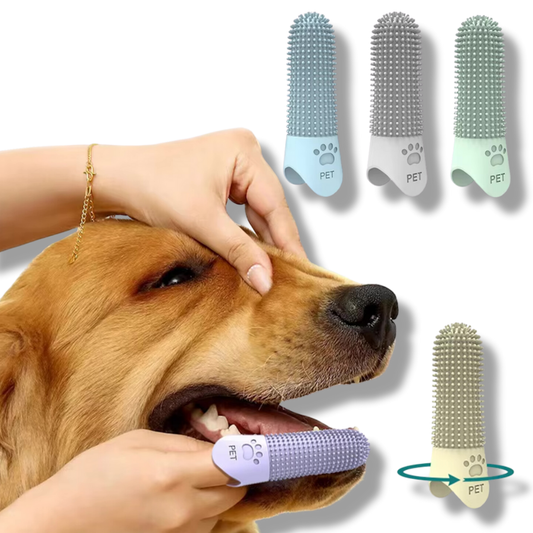 Silikon Fingerzahnbürsten für Haustiere