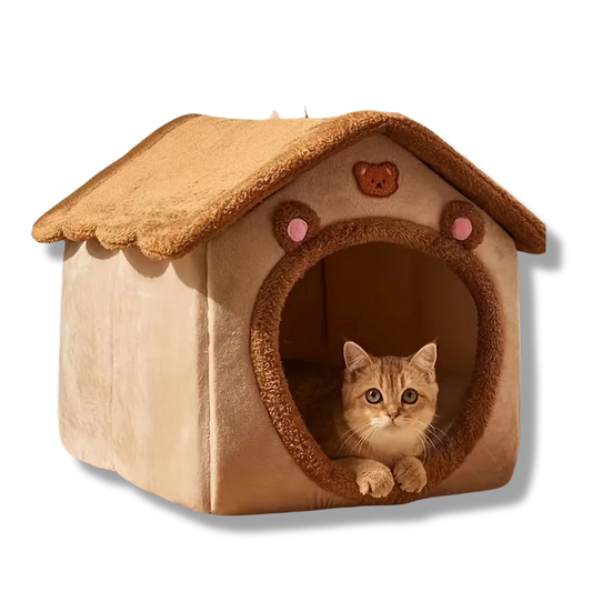 Faltbares Katzenhaus Kuschelhöhle