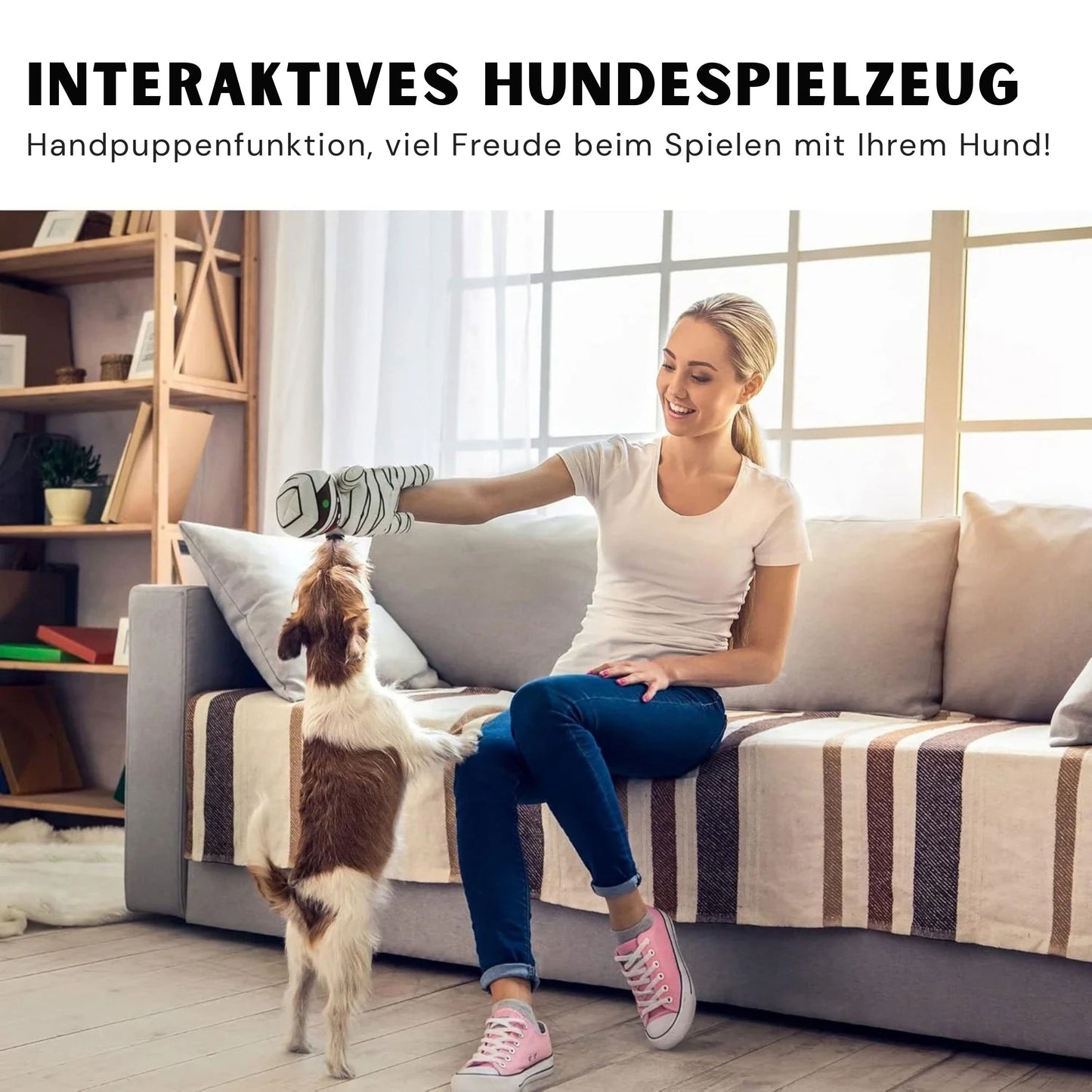 MummyMonster 9-in-1 Hundespielzeug mit versteckten Kauspielzeug