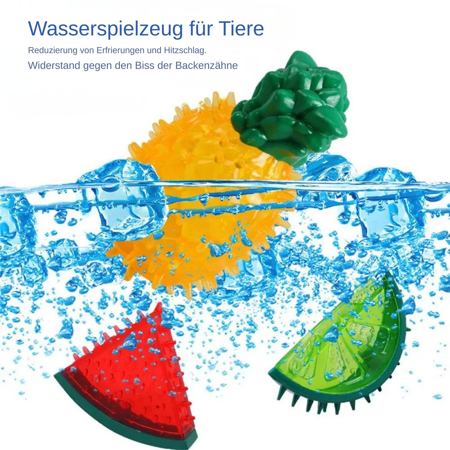 FruchtFrost Kühl-Kauspielzeug für Haustiere