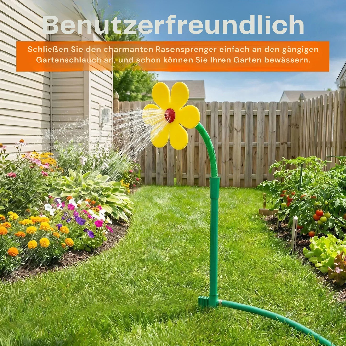 TanzBlume Drehender Gartensprenger