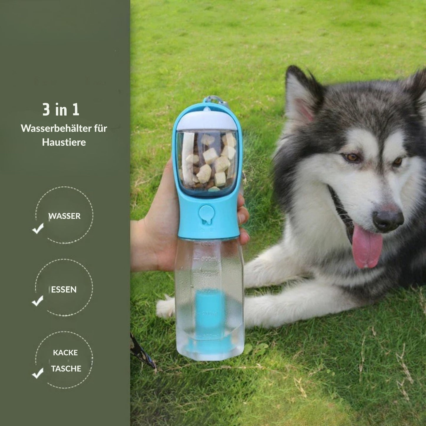 PetReise 3-in-1 Flasche