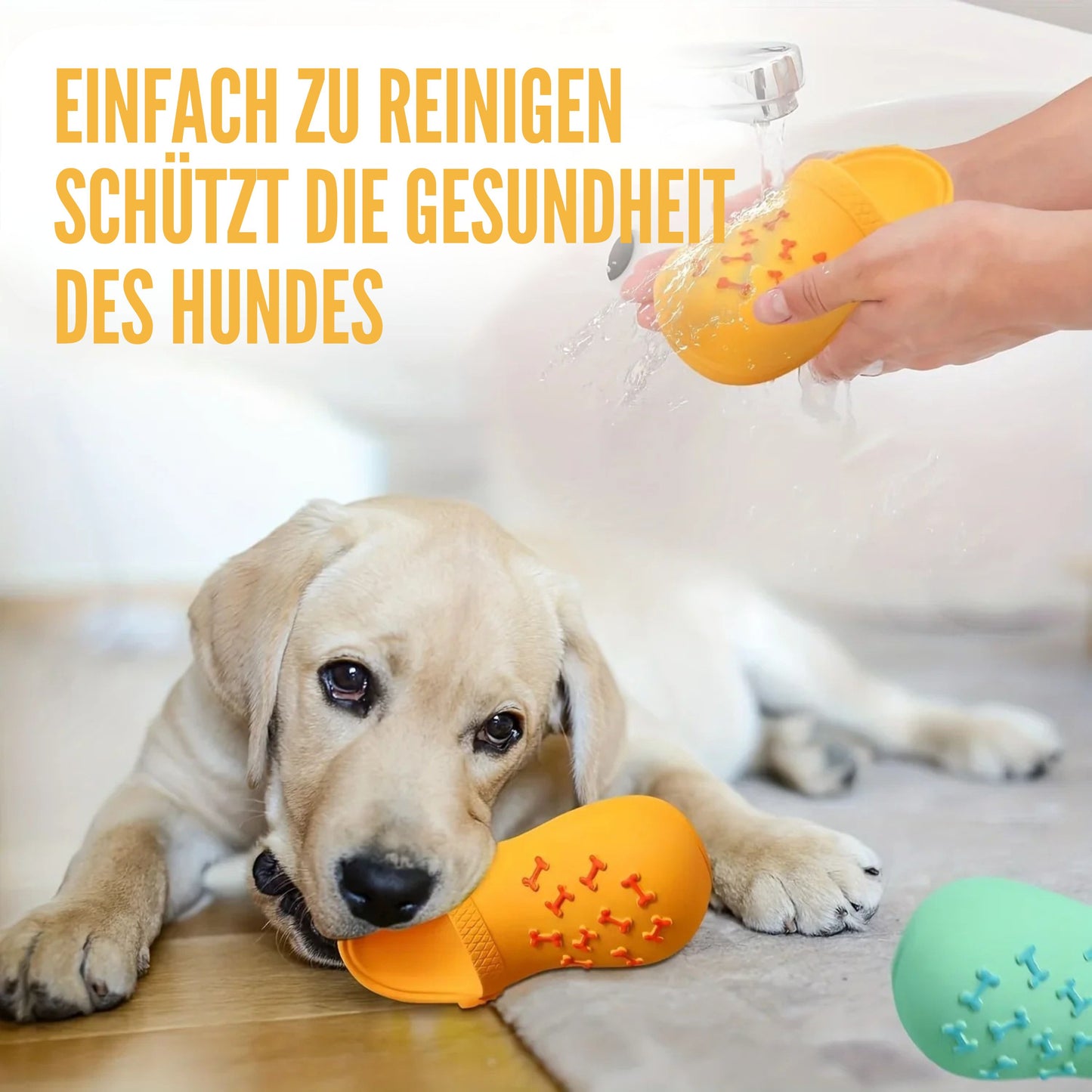 KauSchritt Gummi-Hausschuhspielzeug