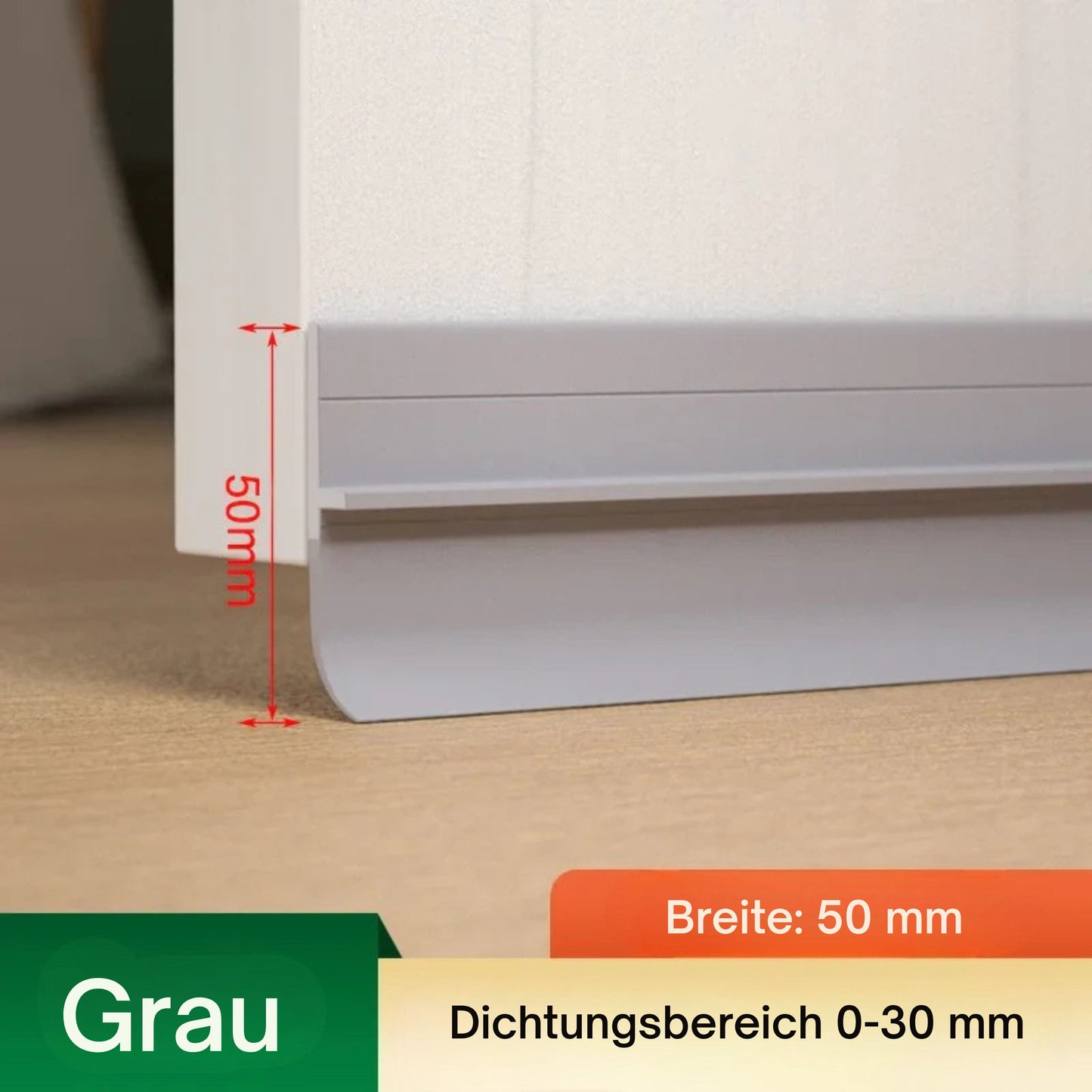 DichtFix Selbstklebende Tür- & Fensterdichtung