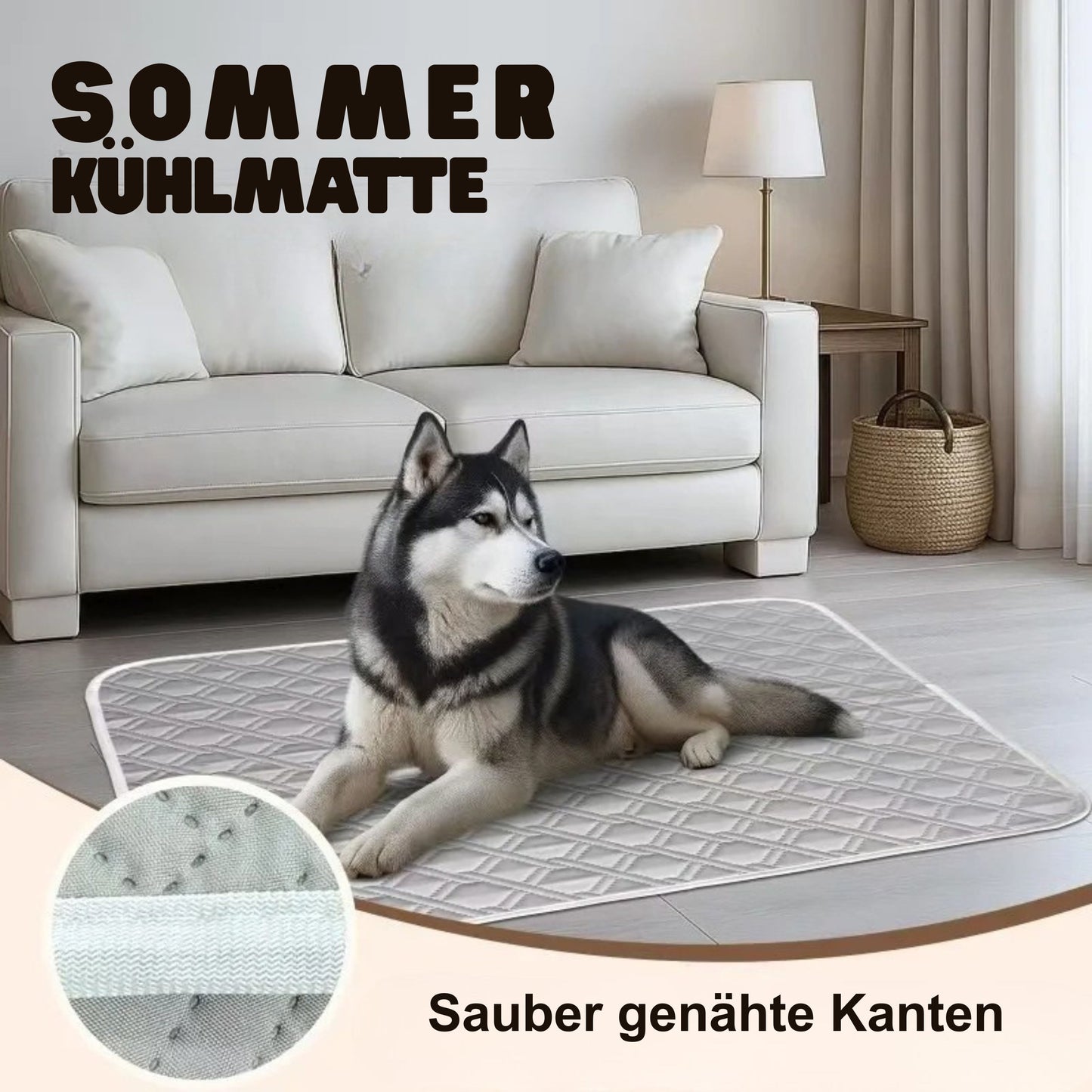 FrostPfote Premium Kühlmatte für Hunde