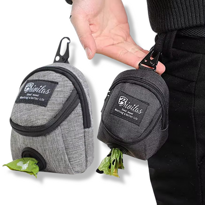 Hundetasche mit Leckerli- & Kotbeutelspender