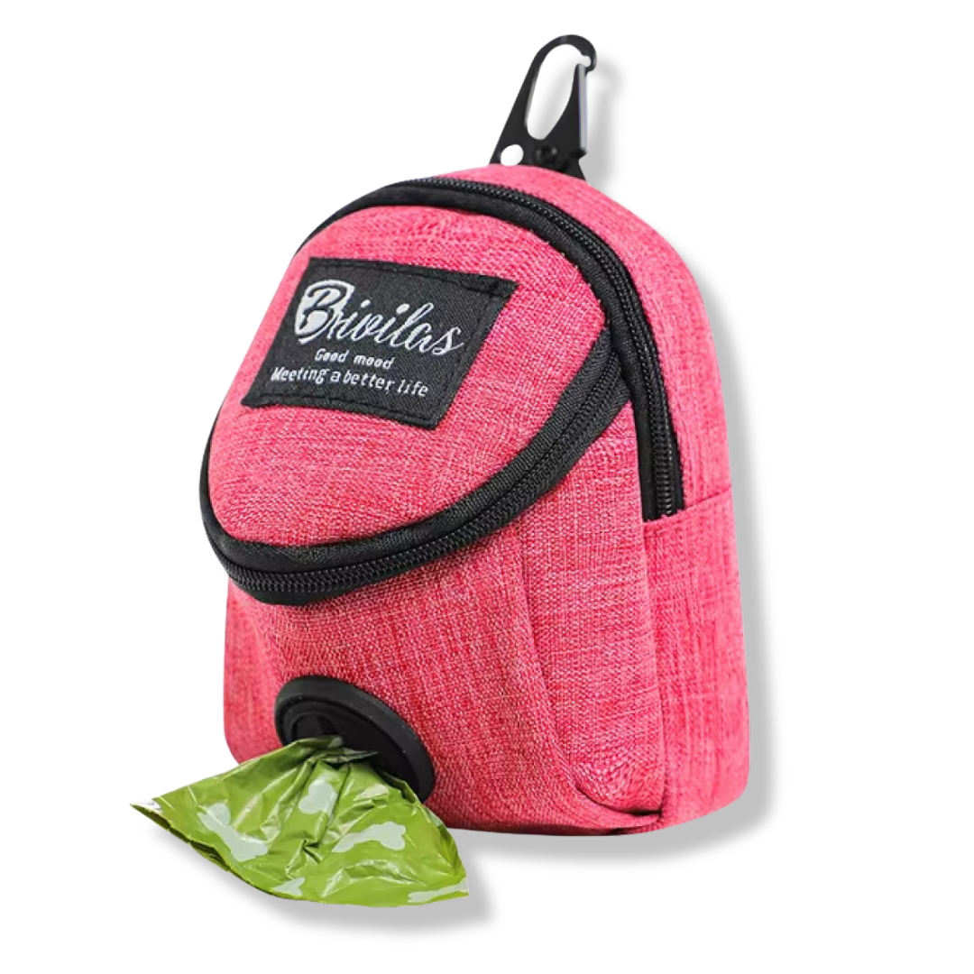 Hundetasche mit Leckerli- & Kotbeutelspender