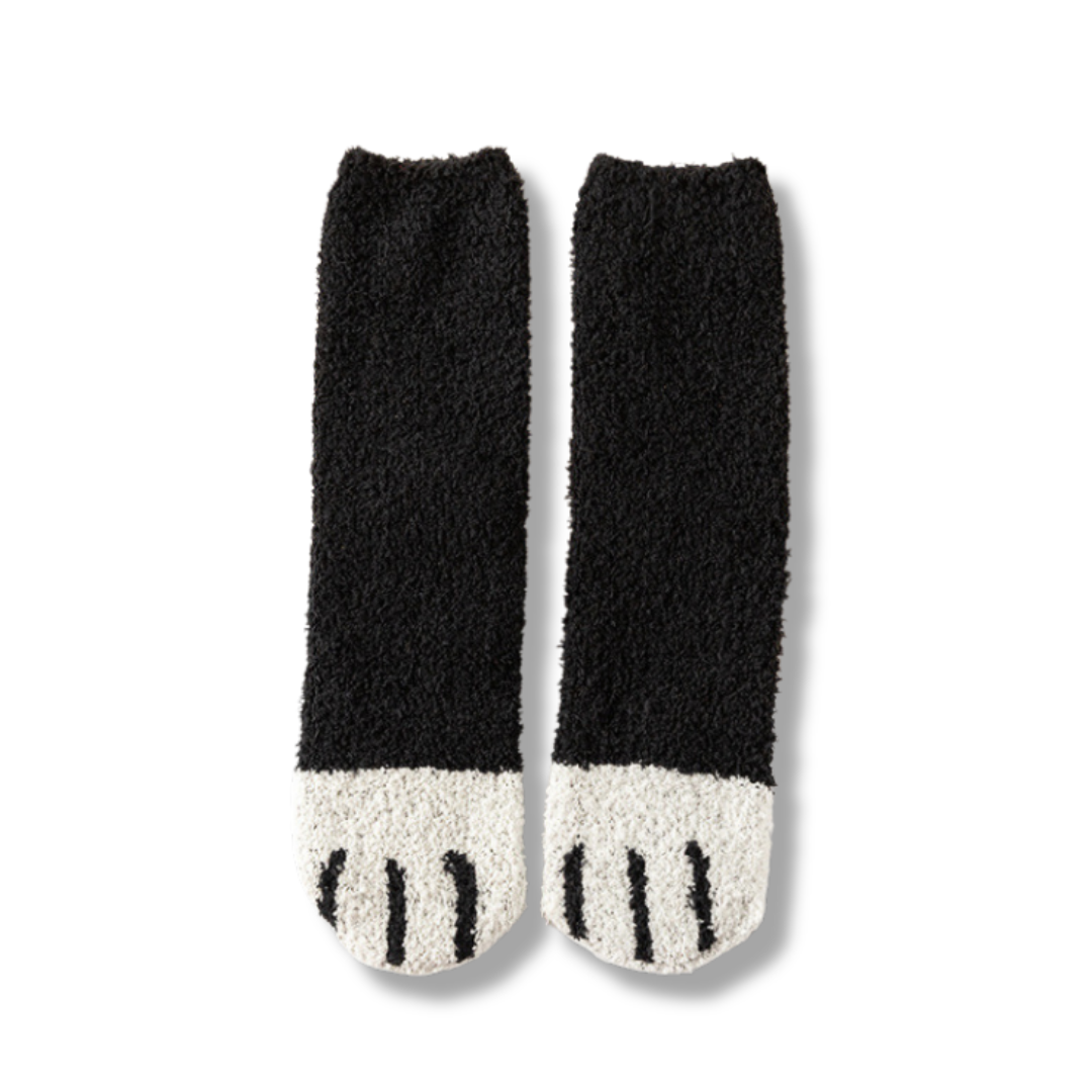 Katzenpfoten Kuschelsocken