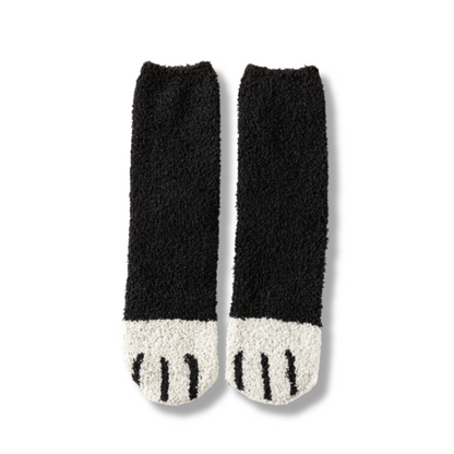 Katzenpfoten Kuschelsocken