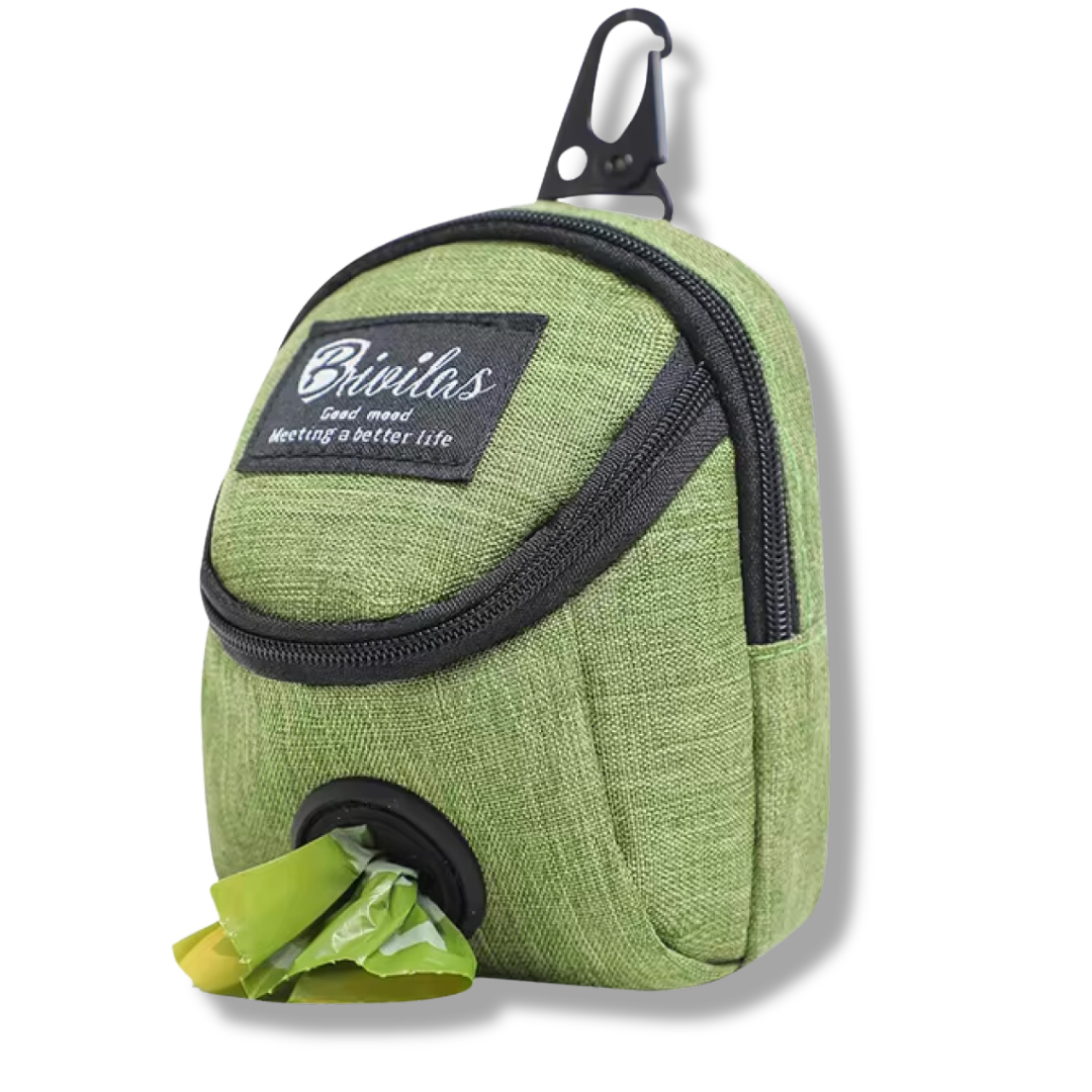 Hundetasche mit Leckerli- & Kotbeutelspender