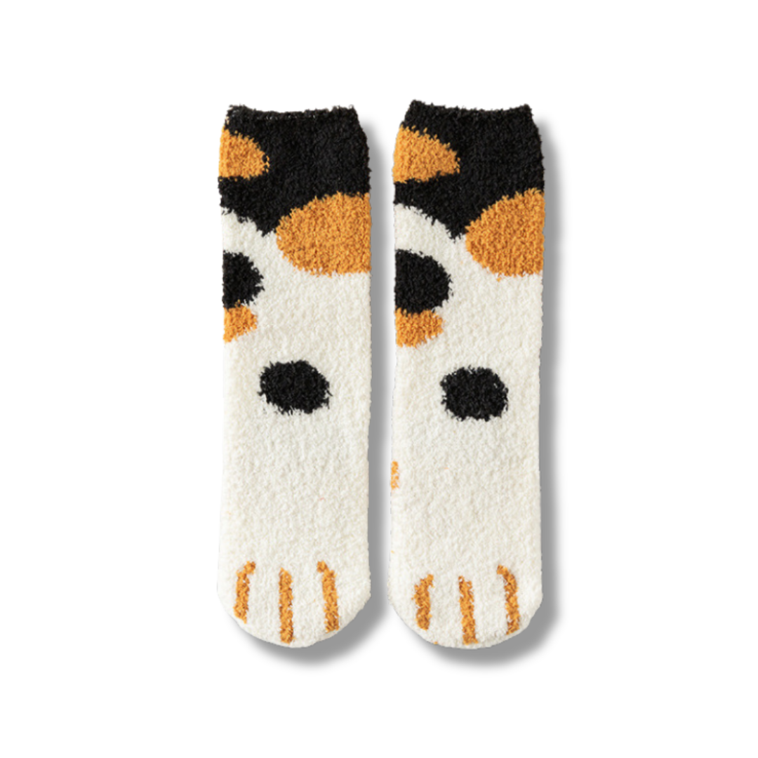 Katzenpfoten Kuschelsocken