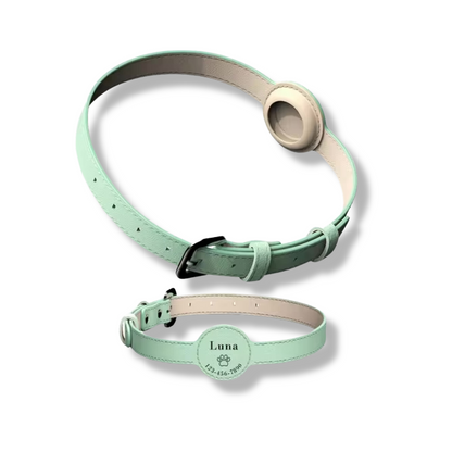 Personalisiertes AirTag Halsband für Haustiere