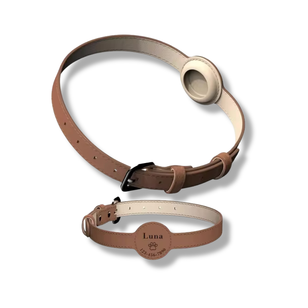 Personalisiertes AirTag Halsband für Haustiere