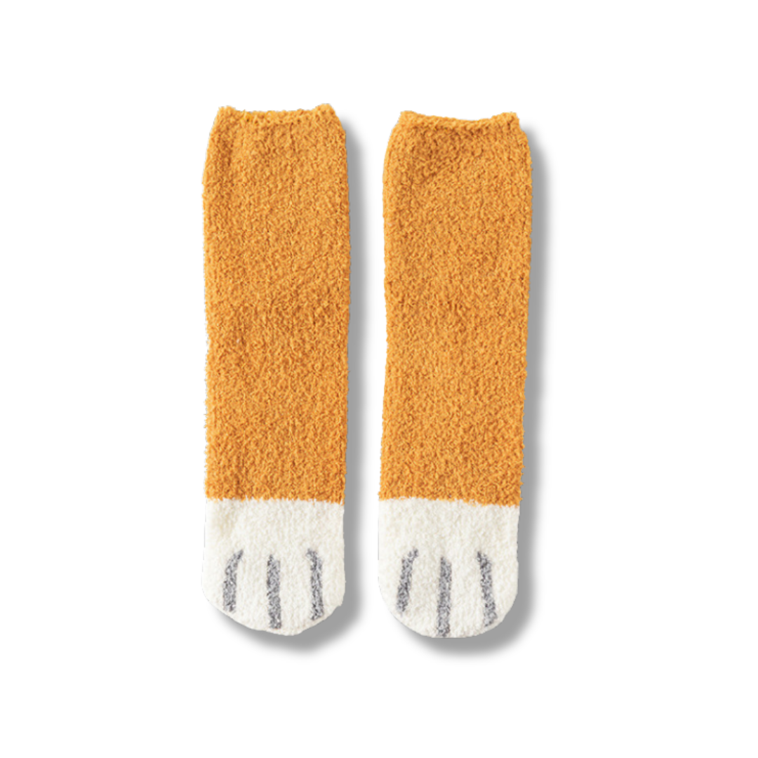Katzenpfoten Kuschelsocken