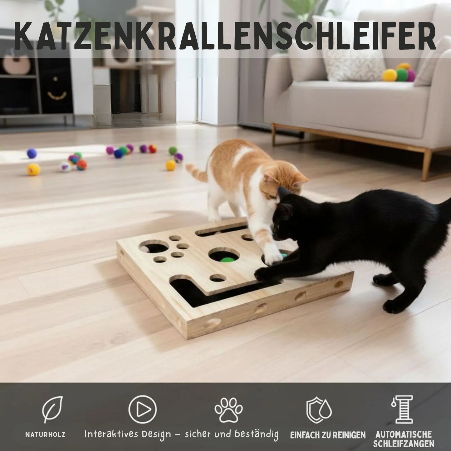 KratzNest Katzen Kratzbox