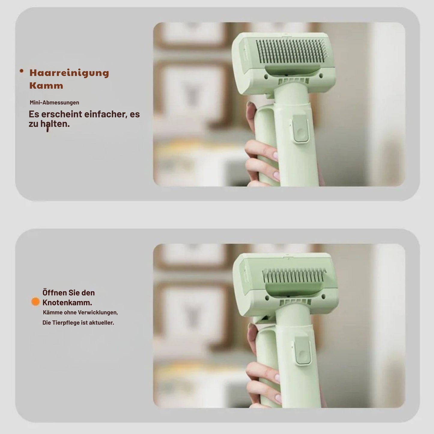 Fellfreund – 5-in-1 Haustierpflege-Vakuumset