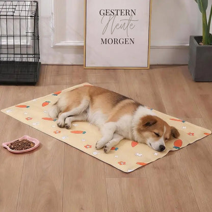 KühlPfote Wiederverwendbare Kühlmatte für Haustiere