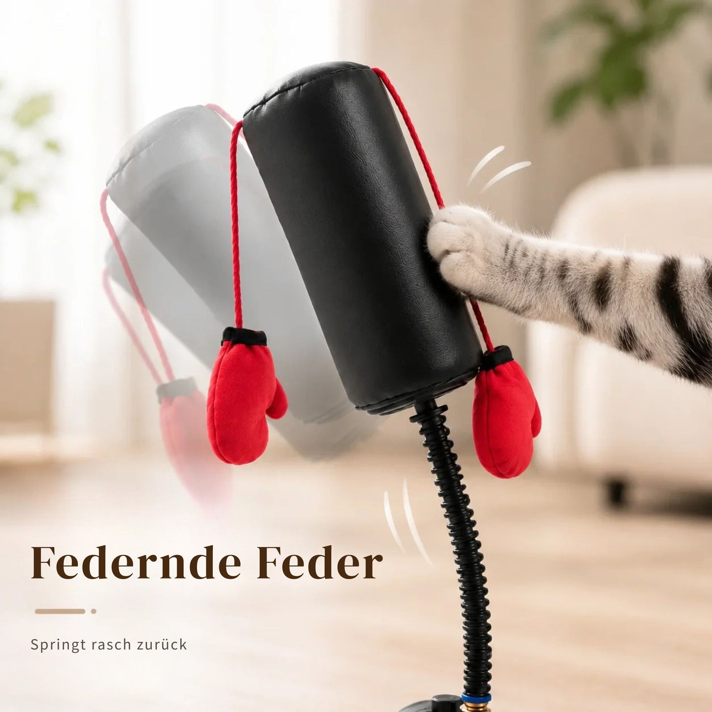 PfotenBox Interaktives Katzenspielzeug