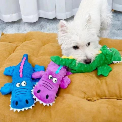 Krokodil Spielzeug für Hunde
