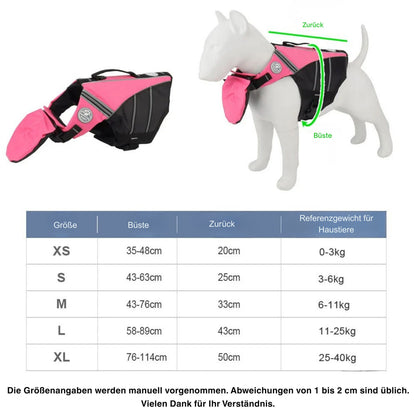WasserPfote Hunde-Schwimmweste