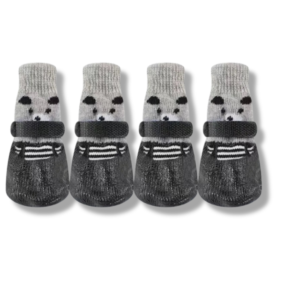 Warme Hundesocken für Pfotenschutz