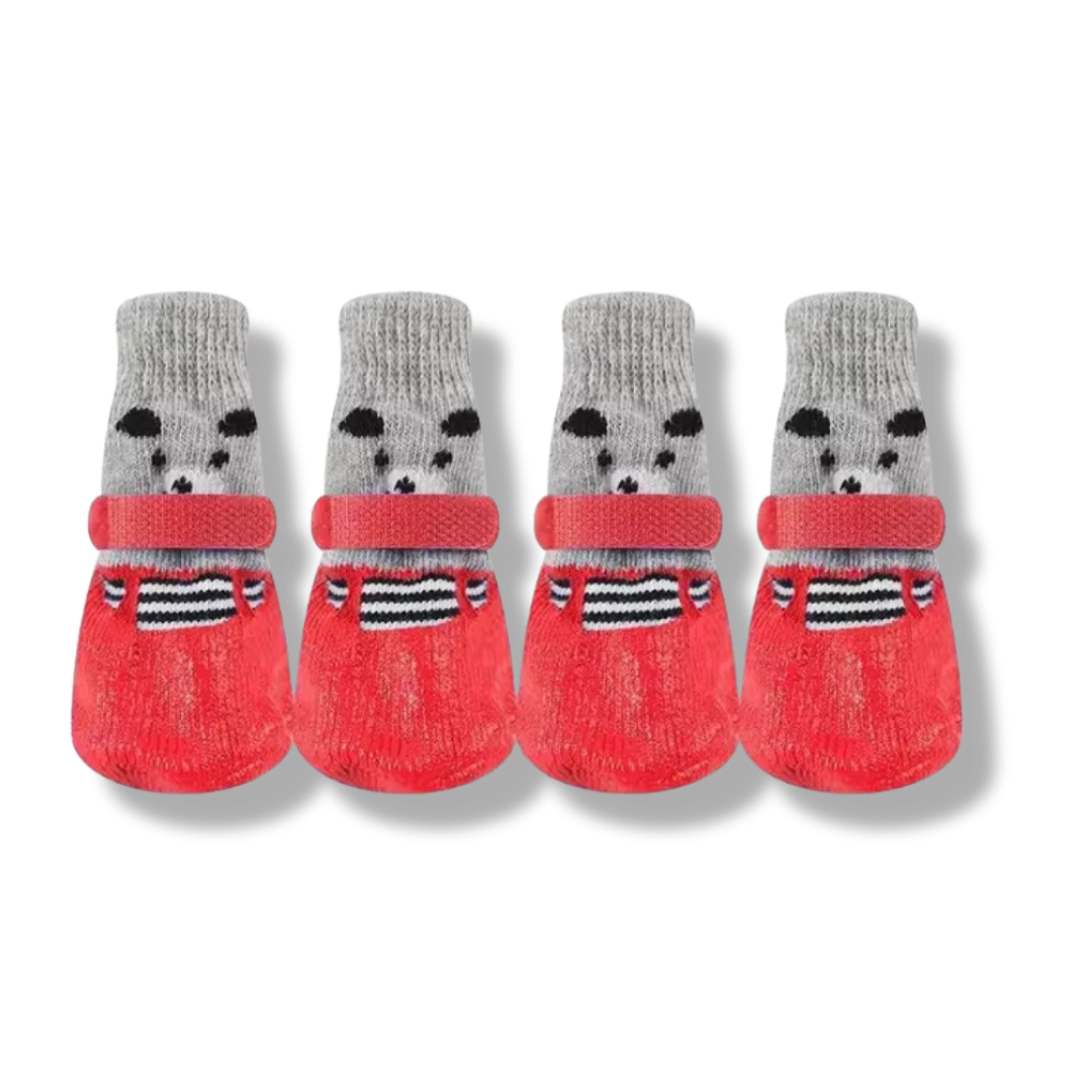 Warme Hundesocken für Pfotenschutz