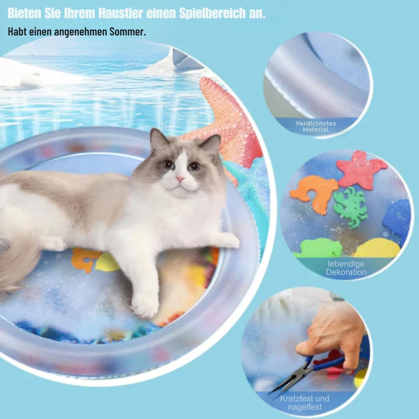 WasserKühl Kühlmatte für Haustiere