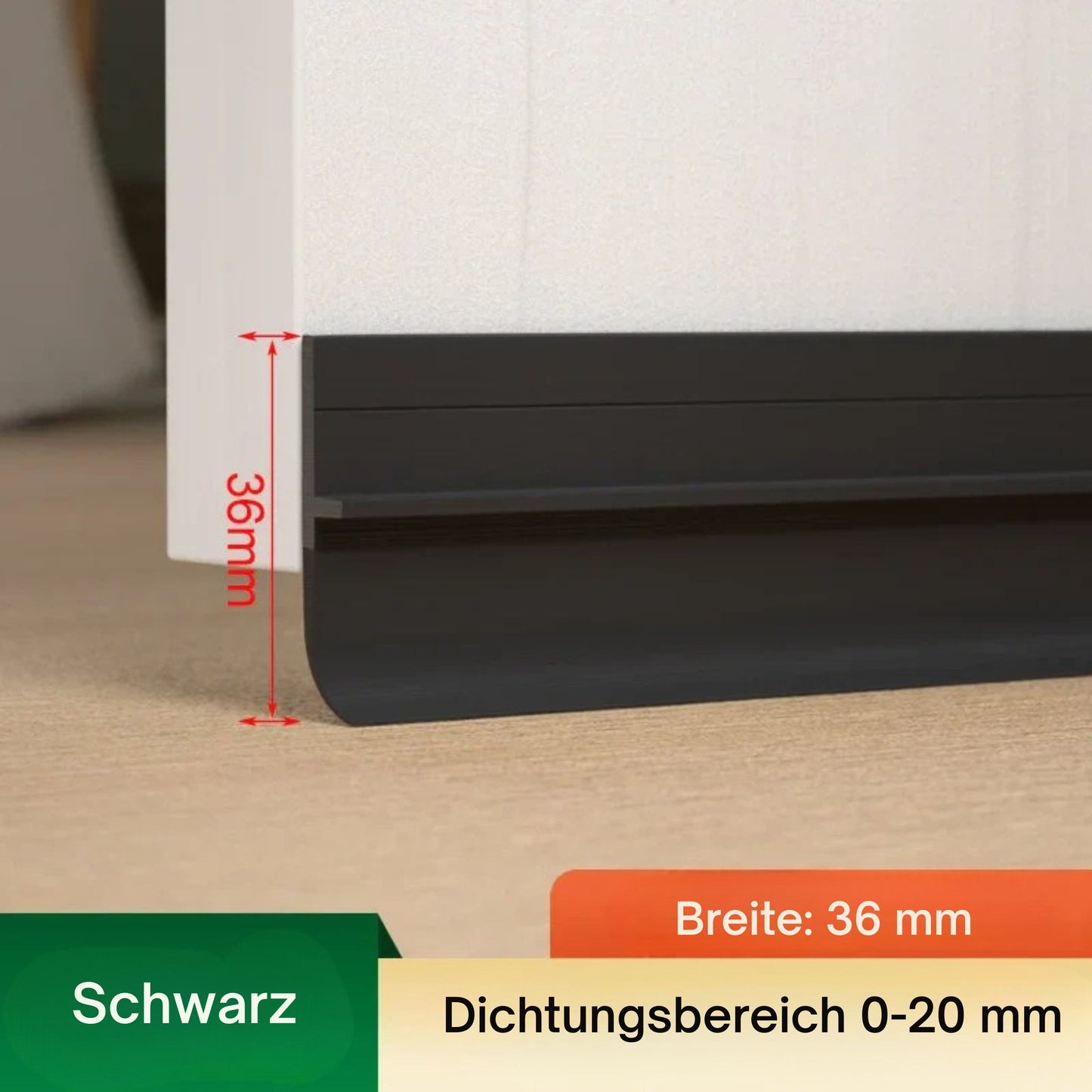 DichtFix Selbstklebende Tür- & Fensterdichtung