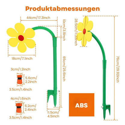TanzBlume Drehender Gartensprenger