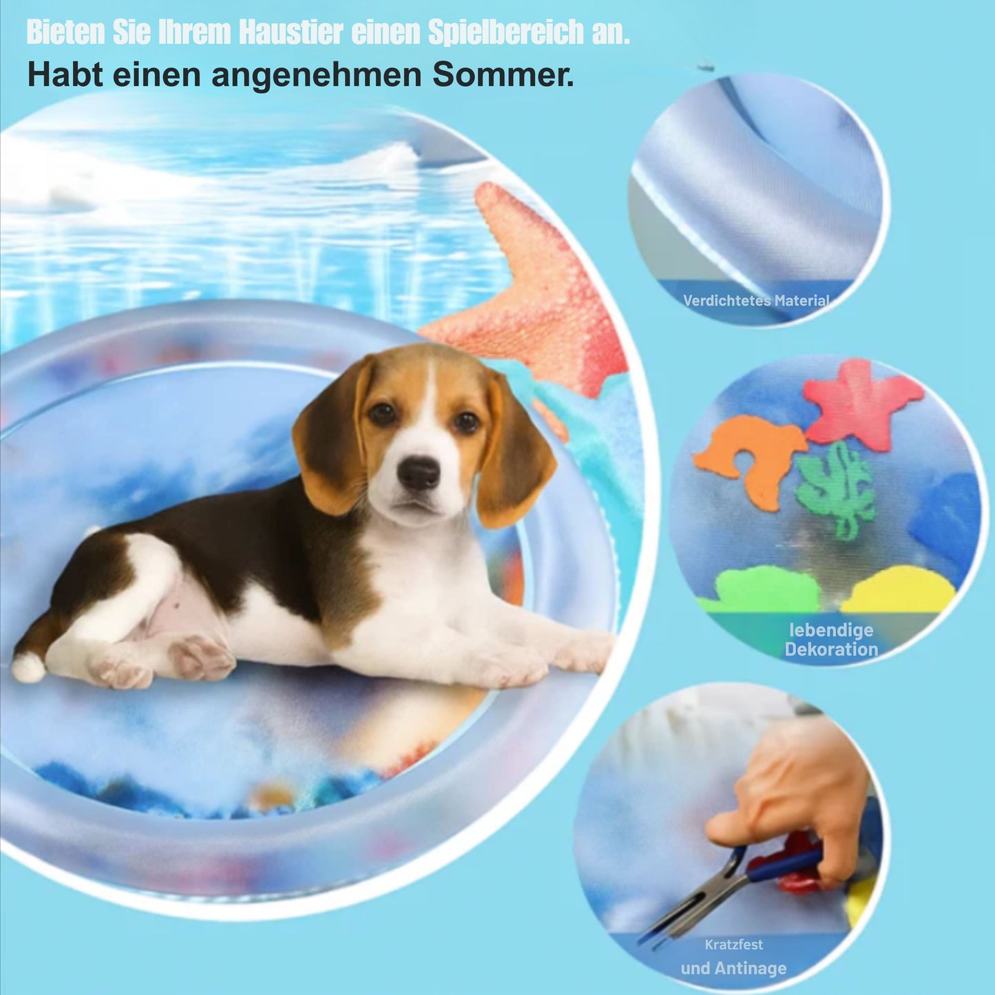 WasserKühl Kühlmatte für Haustiere