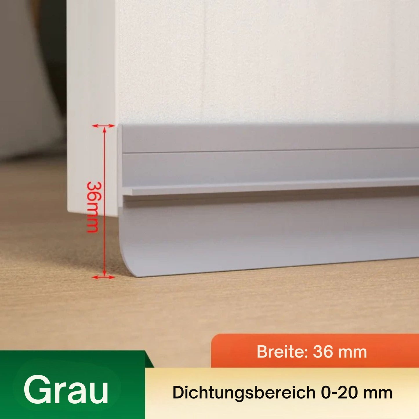 DichtFix Selbstklebende Tür- & Fensterdichtung