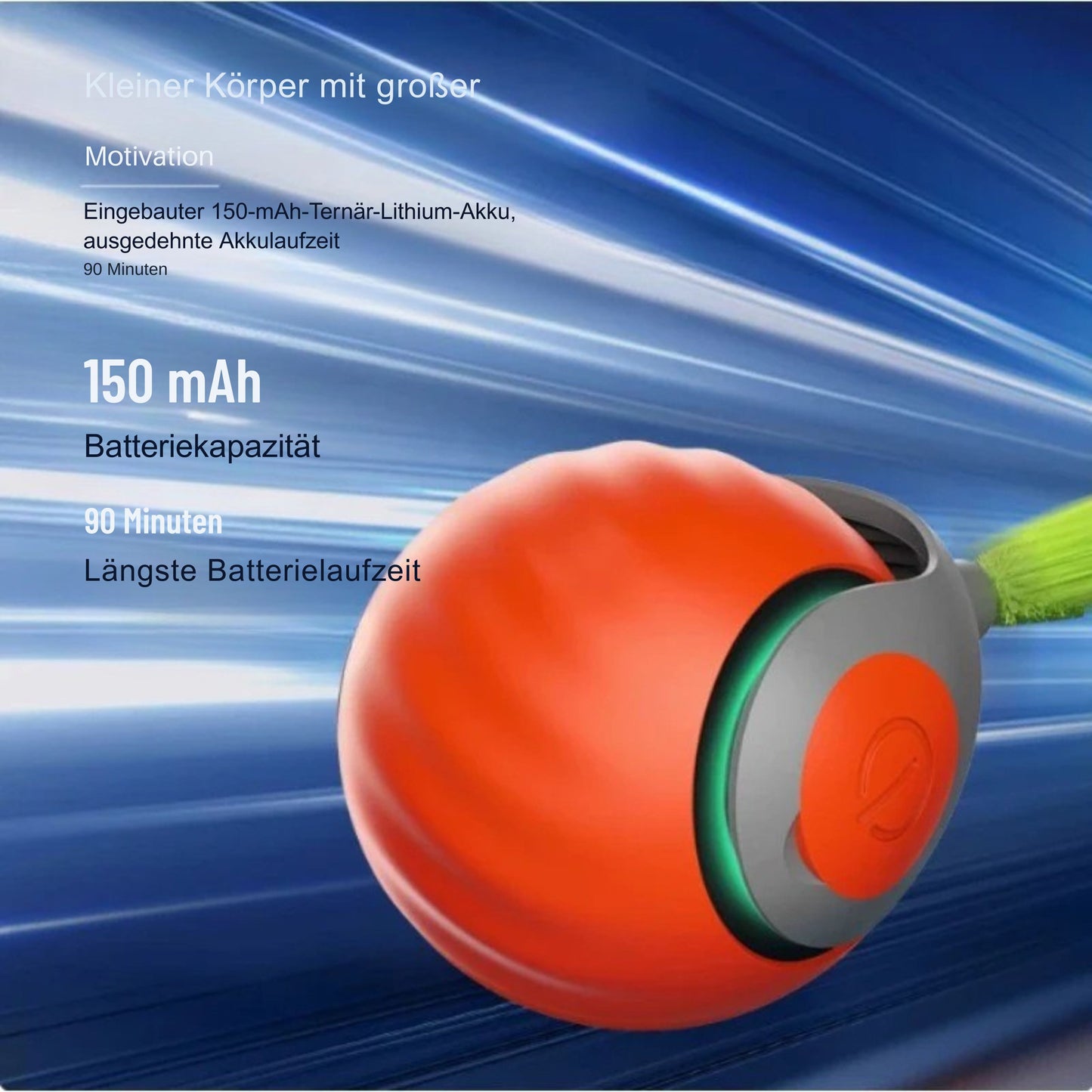JagdPfote Intelligenter Rollender Katzenball
