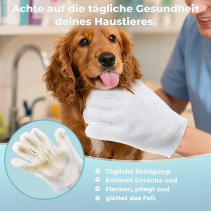 PfotenFrisch Fellpflege-Handschuhe ohne Ausspülen