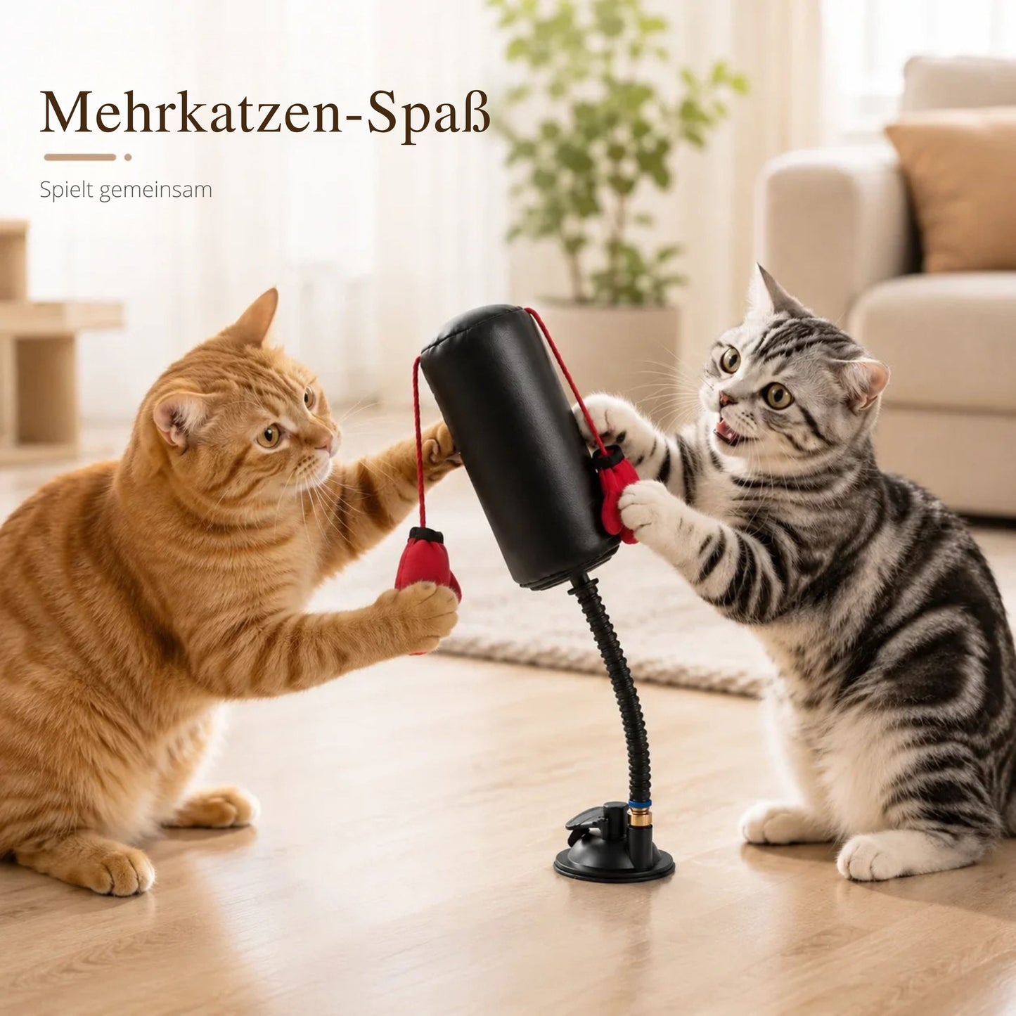 PfotenBox Interaktives Katzenspielzeug