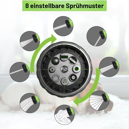 8-in-1 Hunde-Duschsprüher
