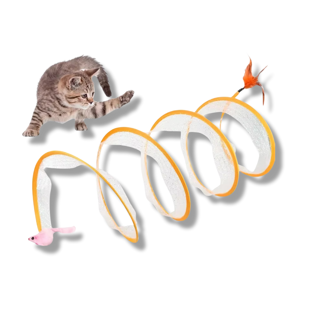 Faltbarer Katzen Spieltunnel