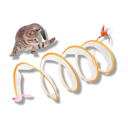 Faltbarer Katzen Spieltunnel