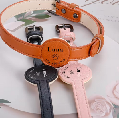 Personalisiertes AirTag Halsband für Haustiere