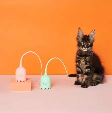 Interaktives Geisterspielzeug für Katzen