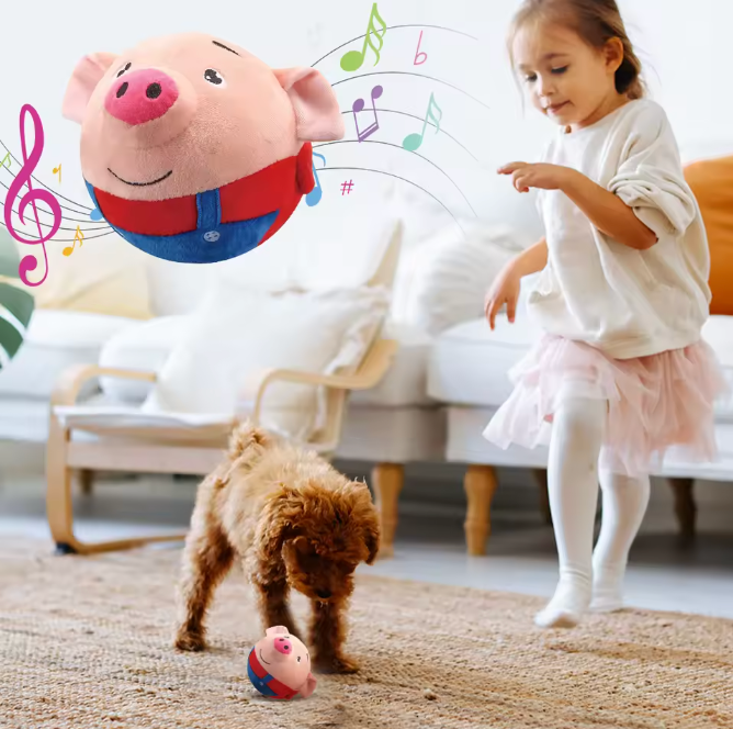 Interaktives Schwein Spielzeug für Hunde