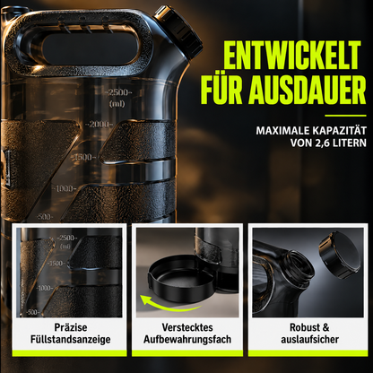 Tragbarer Wasserspender für Hunde, 2,6 l 🐶💧