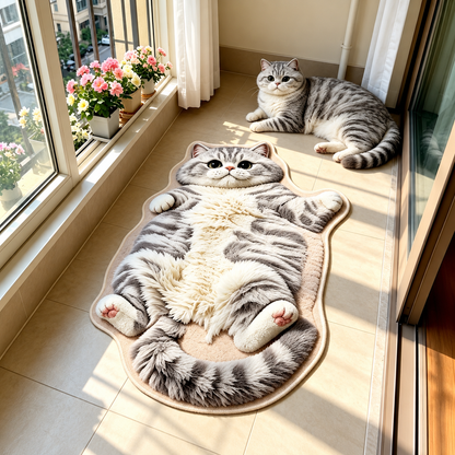 KuschelTiger - Katzen Teppich 🐱🤎