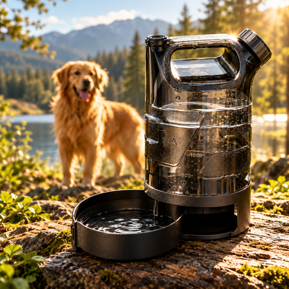 Tragbarer Wasserspender für Hunde, 2,6 l 🐶💧