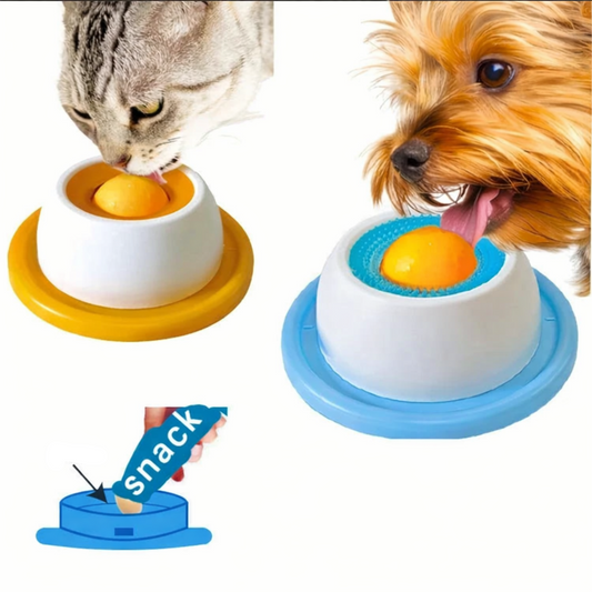 Slow-Feeder Leckschüssel für Hunde und Katzen