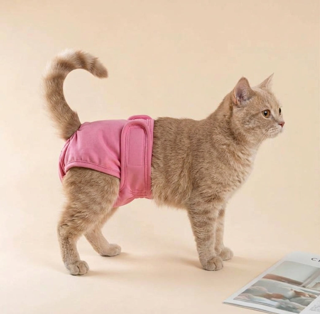 SchmiegSitz Waschbare Katzenwindeln – 3er-Pack