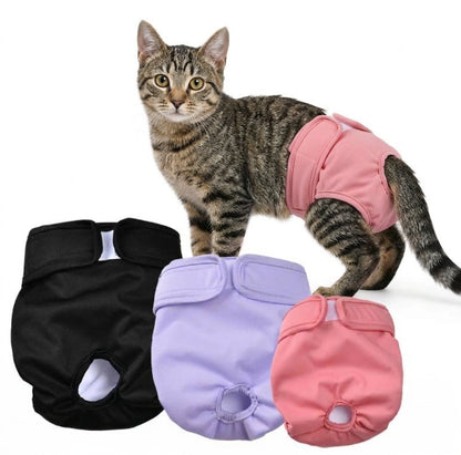 SchmiegSitz Waschbare Katzenwindeln – 3er-Pack