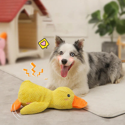 Beruhigende Quietscheente für Hunde