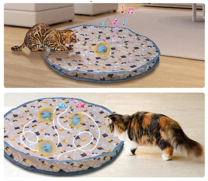 Interaktives Versteckspiel für Katzen